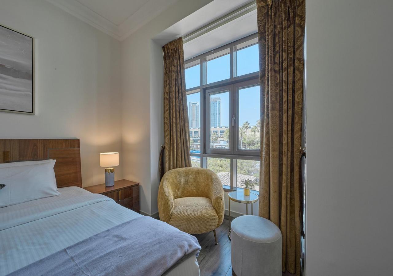 Burj Khalifa Partial View Peak Living Luxury 2Br Souk Al-Bahar Beside Dubai Mall-Golden Homes Екстер'єр фото